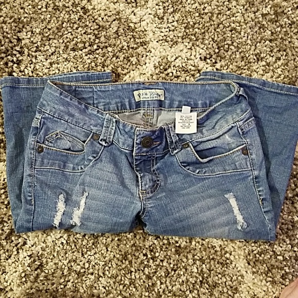 Paris Blues Jean Shorts - Picture 3 of 5